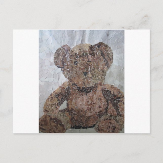 Decoupage Ted Vykort (Framsida)