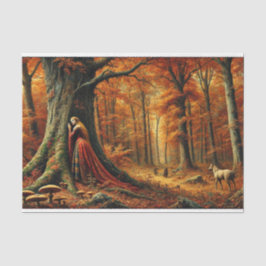 decoupage tissue paper mer hersftkleuren