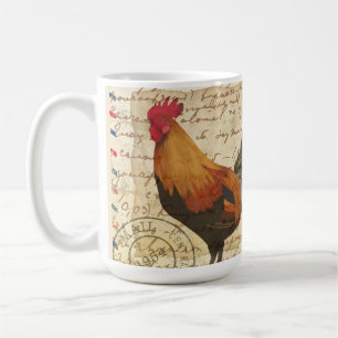 Decoupage Vintage Ephemera Farm Barn Tupp Kaffemugg