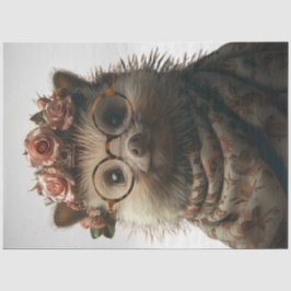 Decoupage Whimsical Porcupine Dam all är nedgrader