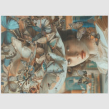 Decoupage Whimsized Librarian School Teacher