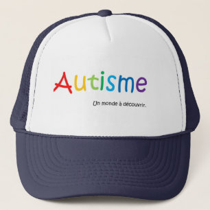 Découvrir för à för Casquette Autisme un-monde Truckerkeps