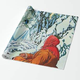 “Ded Moroz” eller “Father Frost” av Ivan Bilibin Presentpapper