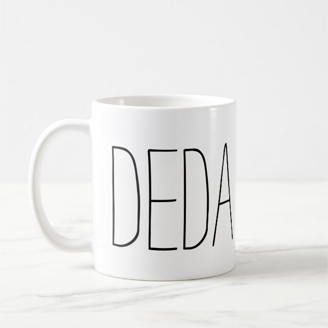 Deda Coffee Mugg (Lämnat handed) (Vänster)