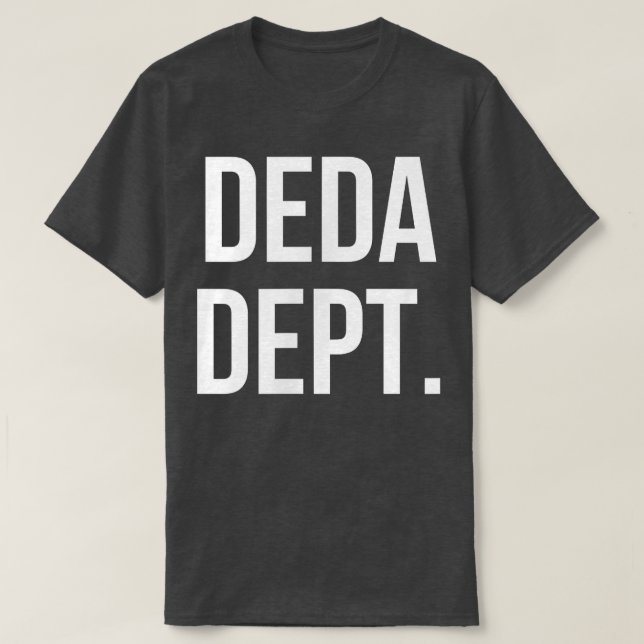 Deda Dept  T Shirt (Design framsida)