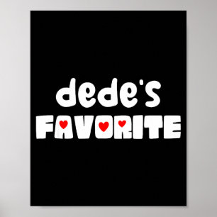 Dedes favoritbarnbarn rolig mors dag  poster