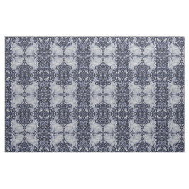Dedham Blue & White Rabbit Ceramic Tile Fabric Art Tyg