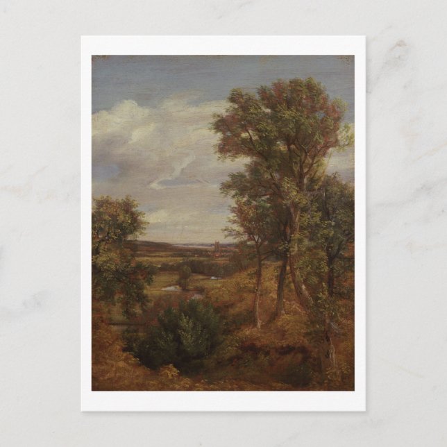 Dedham Vale, 1802 (olja på canvas) Vykort (Framsida)