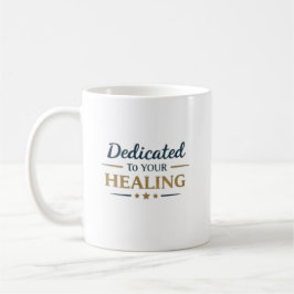 Dedicated to Your Healing Personalized Kaffemugg