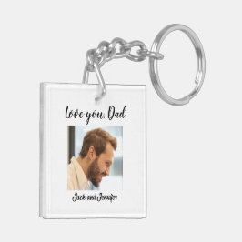 Dedicerat och dedicerat bakåtriktad Pappa-foto