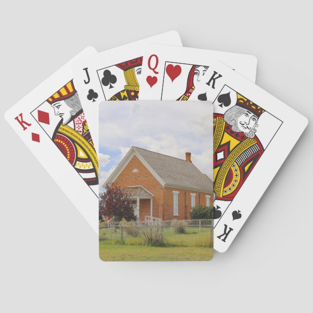 Dedikaterad 1892  casinokort (Baksidan)