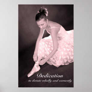 Dedikation Poster