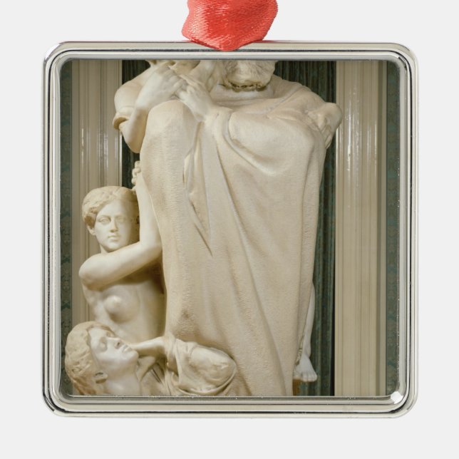 Dedikation till Brahms, 1909 Julgransprydnad Metall (Framsidan)