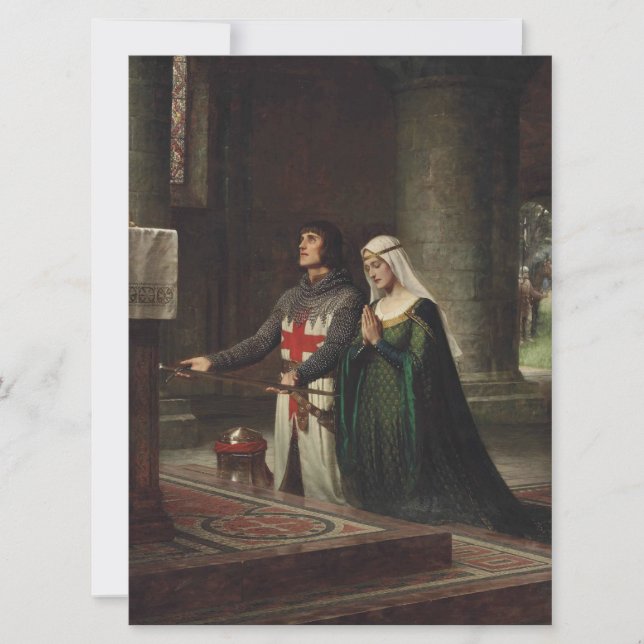 Dedikationen (Knight och Hans Dam) Kort (Framsida)