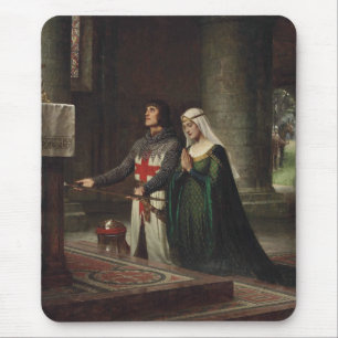 Dedikationen (Medeltida riddare och hans dam) Musmatta