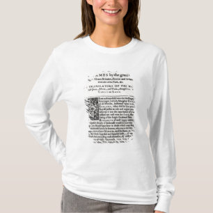 Dedikationsida i 'den heliga Bible'en T Shirt