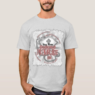 Dedikerad sjuksköterskeaxiom t shirt