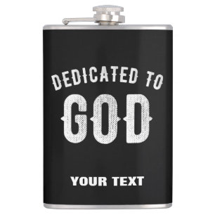 DEDIKERAD TILL GOD ANPASSADE COOLA VITTEXT FICKPLUNTA