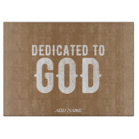 DEDIKERAD TILL GOD COOLA ANPASSADE VITTEXT