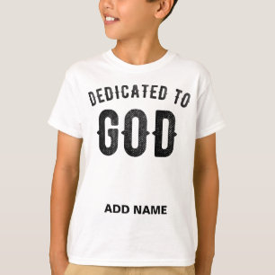 DEDIKERAD TILL SVART ANPASSADE FÖR GOD COOLA T SHIRT