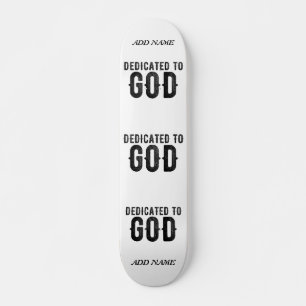 DEDIKERAD TILL SVART COOLA FÖR GOD ANPASSADE  MINI SKATEBOARD BRÄDA 18,5 CM