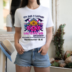 Dedition för brandmän i Vancouver T Shirt