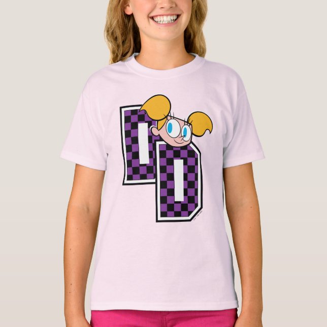 Dee Dee Athletic Brev Graphic T Shirt (Framsida)