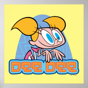 Dee Dee Character Name Graphic Poster