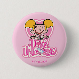 Dee Dee - I Kärlek Unicorns Knapp