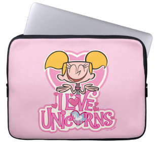 Dee Dee - I Kärlek Unicorns Laptop Fodral