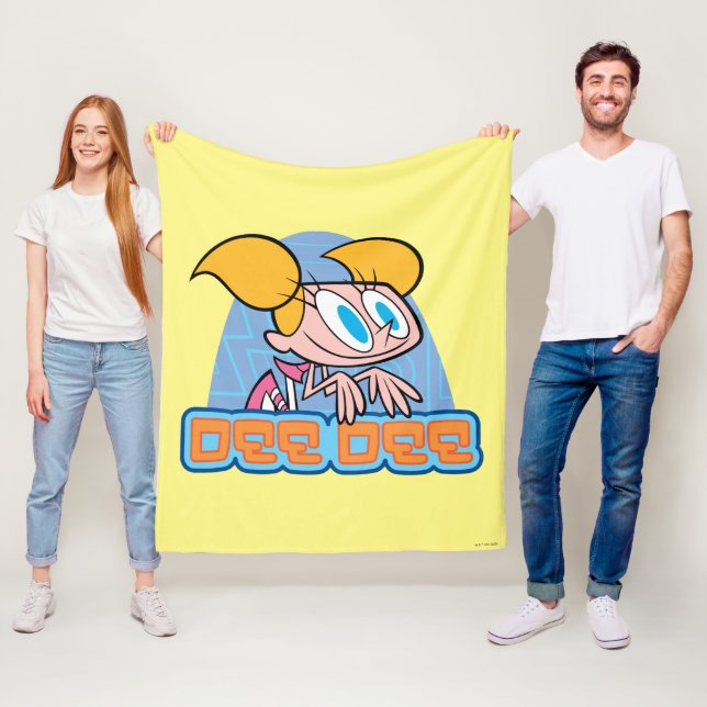 Dee Dee-tecknet, Namn-grafik Fleecefilt (På plats)