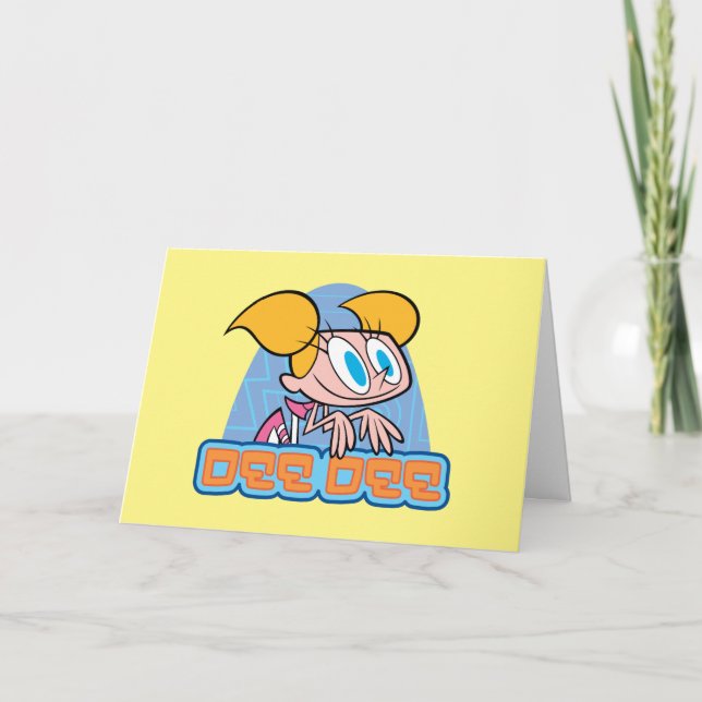 Dee Dee-tecknet, Namn-grafik Kort (Framsida)