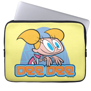 Dee Dee-tecknet, Namn-grafik Laptop Fodral