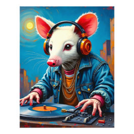 DEE JAY OPOSSUM 3 FOTOTRYCK