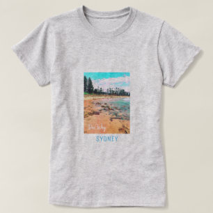 Dee Varför Sydney-stranden Australien resa T Shirt