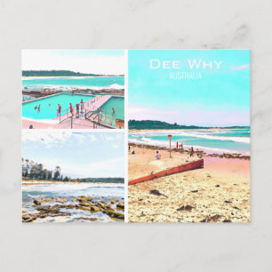 Dee Why Northern Beaches Sydney vykort