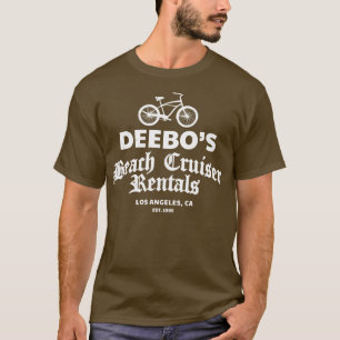 Deebos Beach Cruiser Roleses Los Angeles CA Est 19 T Shirt