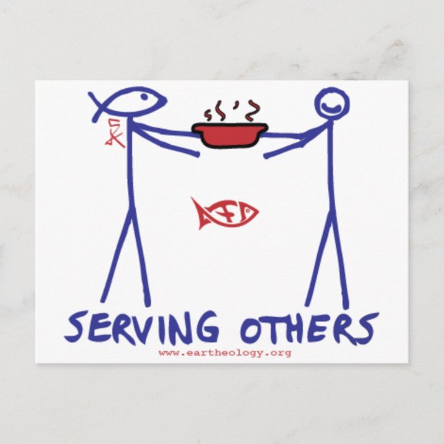 Deed Doer & Anita Deed Serving other Vykort (Framsida)