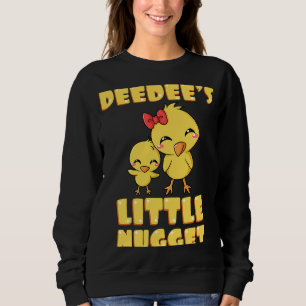 Deedee's Lille Nugget Kyckling Älskande Farmor Mam T Shirt
