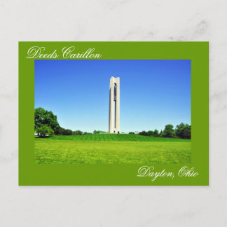 Deeds Carillon, Dayton, Ohio, USA Vykort