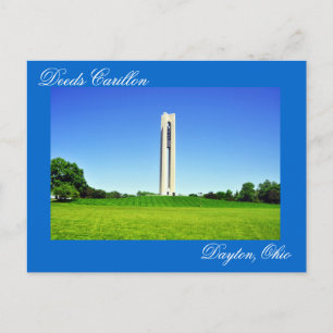 Deeds Carillon, Dayton, Ohio, USA Vykort