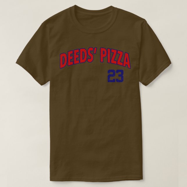 Deeds Pizza T Shirt (Design framsida)