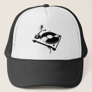 Deejay DJ Turntable Baseball hat Ibiza House Keps