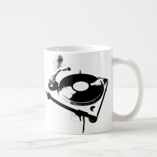 Deejay DJ Turntable Coffee Mugg | Hus Music Gifts