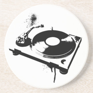 Deejay DJ Turntable Underlägg | Musikpresenter för Sandsten