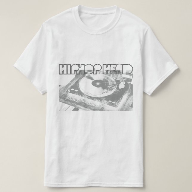 DeeJay HipHopHead T Shirt (Design framsida)