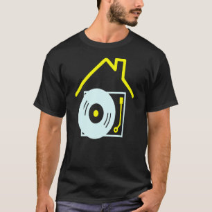 Deejay I Kärlek House Music House Music Dj Turntab T Shirt