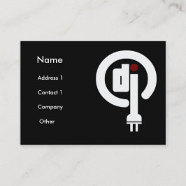 Deejay-visitkort Visitkort