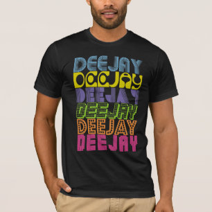 Deejayen DJ räfflar Tee