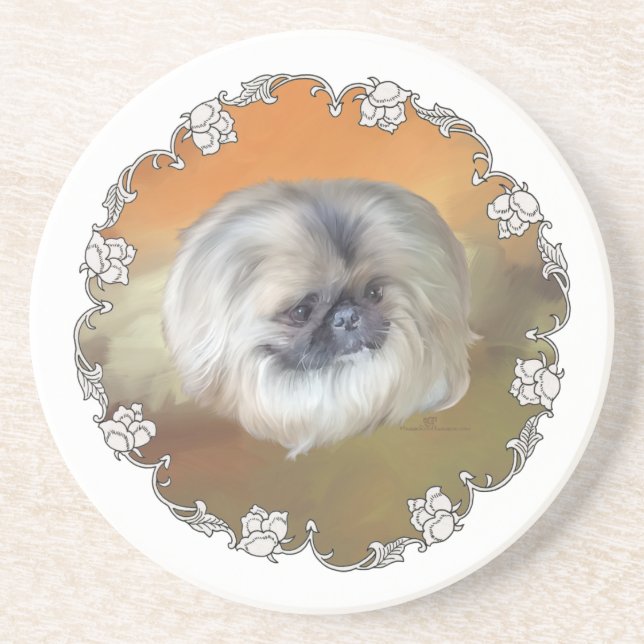 Deep Amber Underlägg Sandsten (Framsidan)